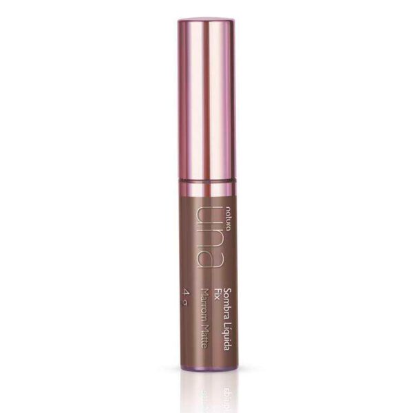 Sombra Líquida Fix Natura Una Tono Marrón Matte