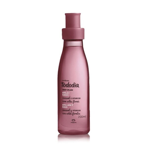 Body Splash Avellana y Casis Tododia Natura 200 ml