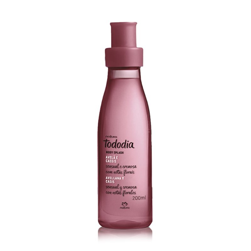 Body Splash Avellana y Casis Tododia Natura 200 ml