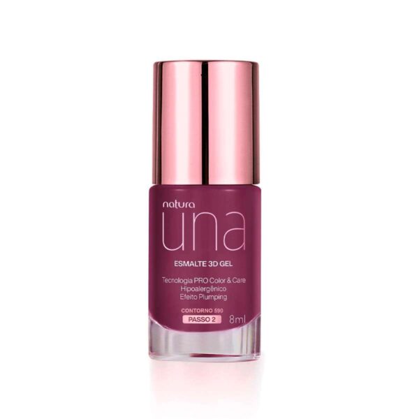 Esmalte 3D Gel Una 8 ml Tono Contorno 590
