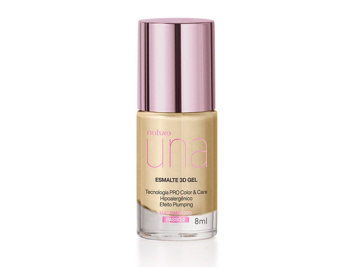 Esmalte 3D Gel Una 8 ml Tono Macramé 920