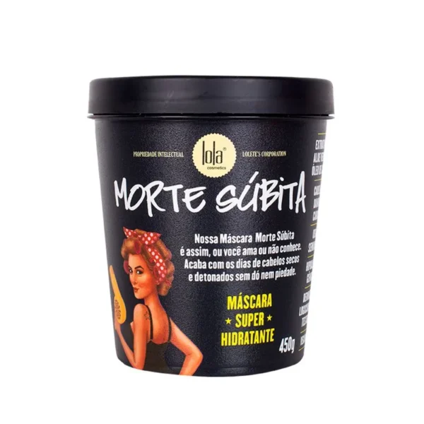 Máscara Super Hidratante Para Cabello Morte Súbita Lola Cosmetics 450 gr