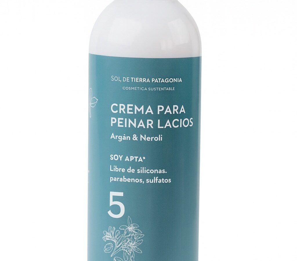 Crema Para Peinar Lacios Argán & Neroli Savia Tierra Patagonia 300 ml