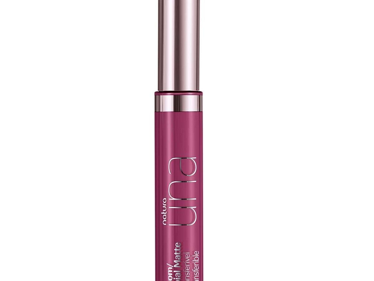 Labial Matte Intransferible Una Tono Violeta 6M