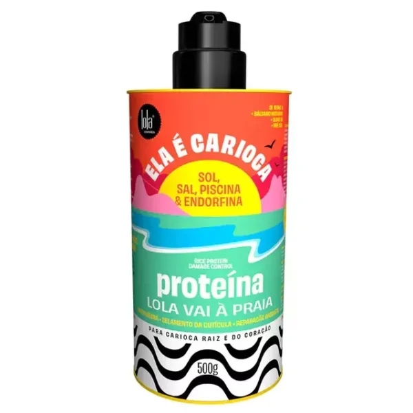 Lola Ela É Carioca Proteína Cabello Dañado Protector Térmico Lola Cosmetics 500gr