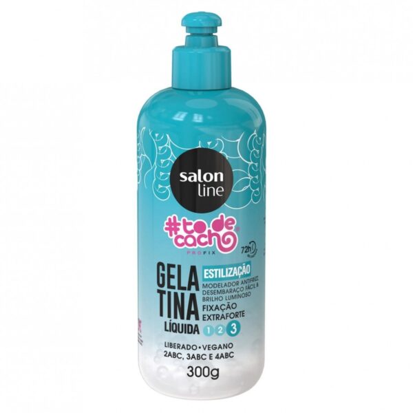Modelador Antifrizz Gelatina Líquida Capilar Salon Line 300g