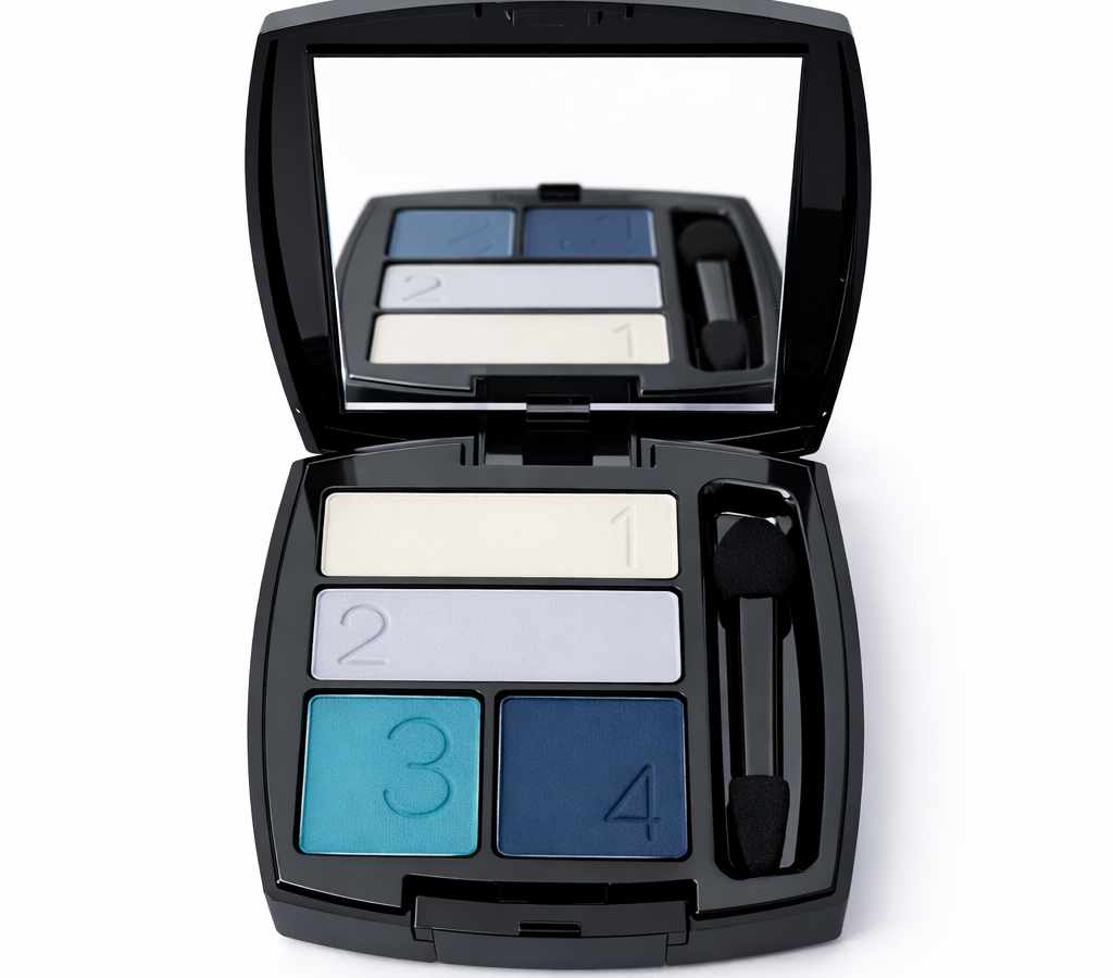 Ultra Color – Cuarteto de Sombras Tono Tranquility Matte