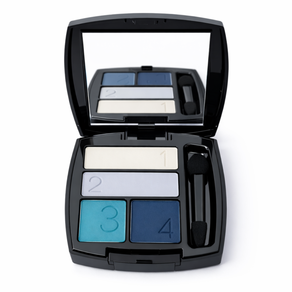Ultra Color – Cuarteto de Sombras Tono Tranquility Matte