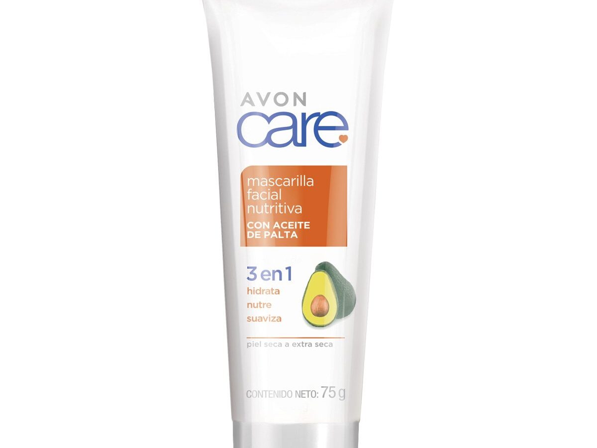 Mascarilla Facial Nutritiva 3 en 1 Con Aceite De Palta Avon Care