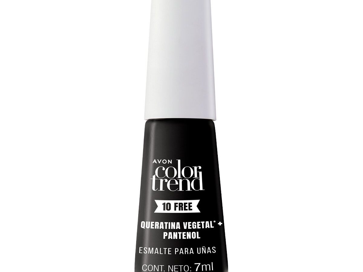 Esmalte Para Uñas Color Trend Negro Craquelado 7ml