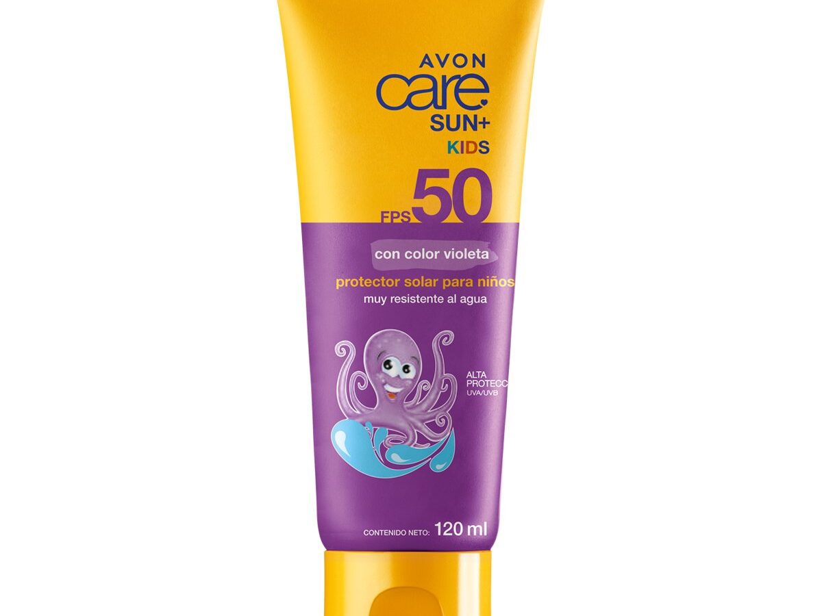 Protector Solar Para Niños FPS 50 Avon Care Sun+ 120ml