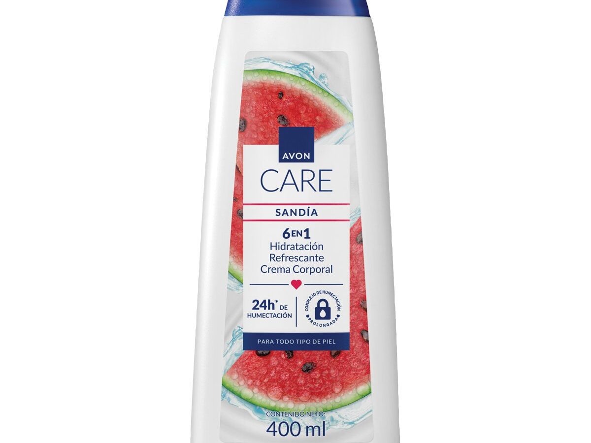 Crema Corporal Hidratación Refrescante Sandia Avon Care 400 ml