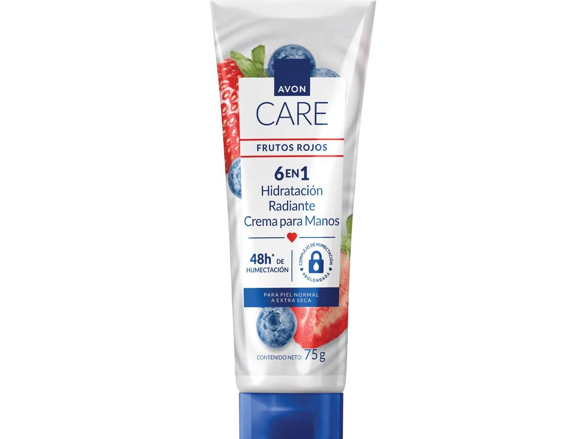 Crema Para Manos Frutos Rojos Avon Care 75gr