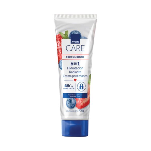 Crema Para Manos Frutos Rojos Avon Care 75gr