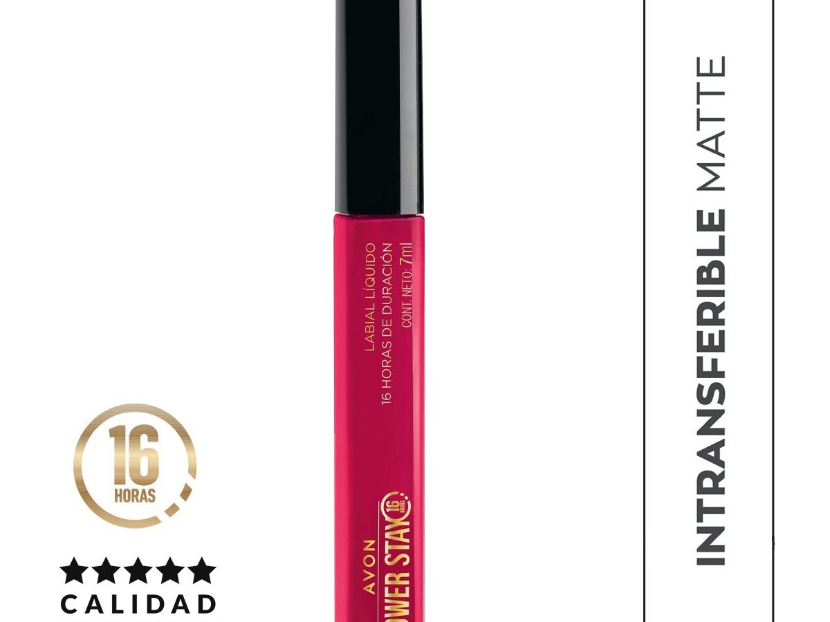 Labial Líquido Power Stay Run On Ruge Avon