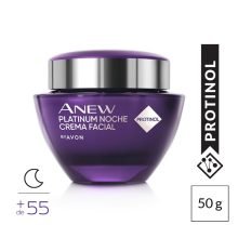 Crema Facial Antiarrugas de Noche Avon Anew Platinum 50g
