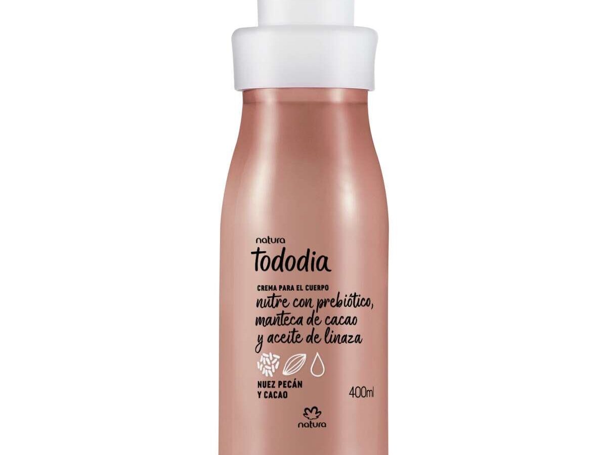 Crema Nutritiva Corporal Tododia Nuez Pecán y Cacao Natura 400ml