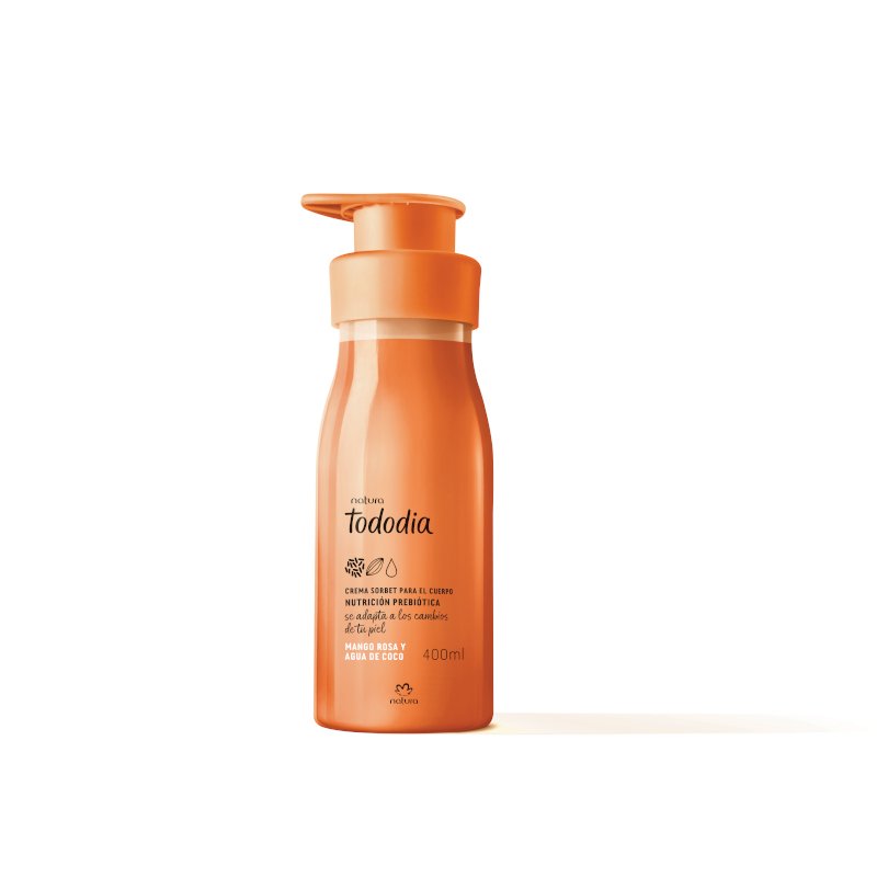 Crema nutritiva mango rosa y agua de coco Natura Tododia 400ml