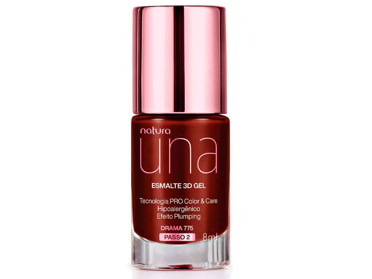 Esmalte 3D Gel Una 8 ml Tono Drama 775