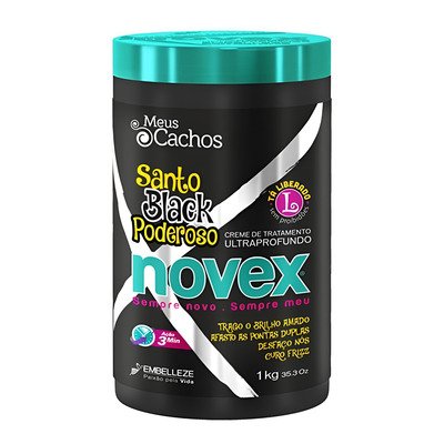 Mascarilla De Tratamiento Intensivo Novex Santo Black Poderoso 1 Kilo