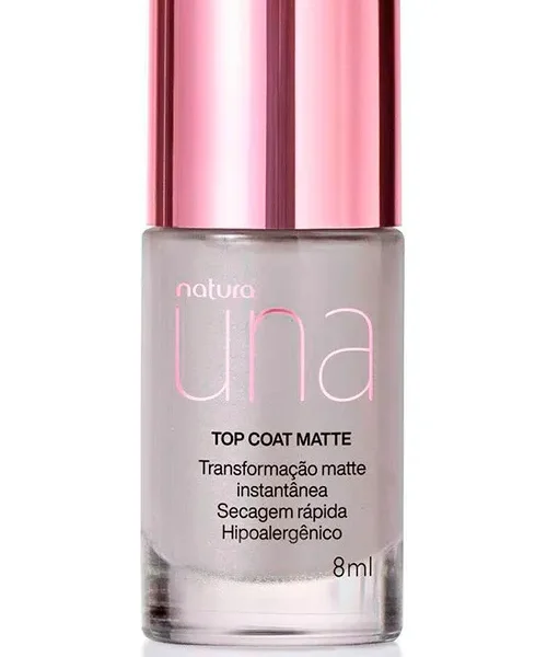 Esmalte 3D Gel Una 8 ml Top Coat Matte
