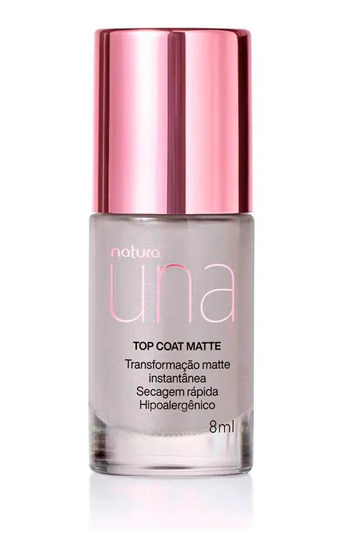 Esmalte 3D Gel Una 8 ml Top Coat Matte