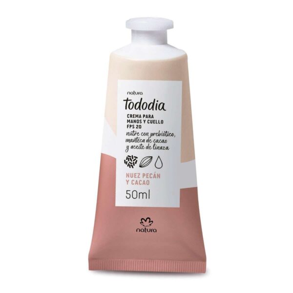 Hidratante de manos Nuez Pecan y Cacao Natura 50ml