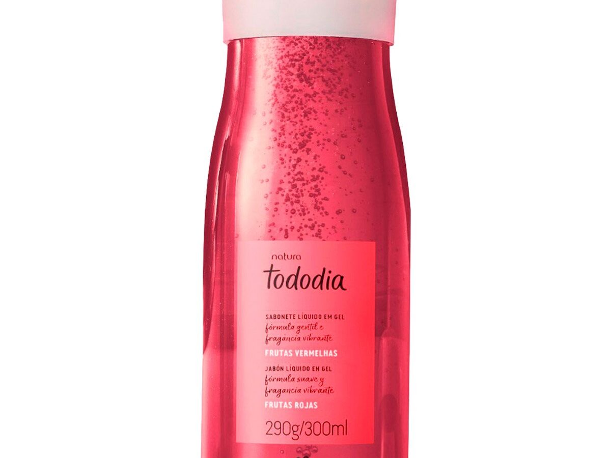 Jabón Líquido Frutas Rojas Natura 300ml