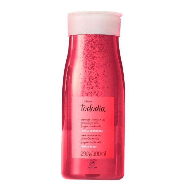 Jabón Líquido Frutas Rojas Natura 300ml
