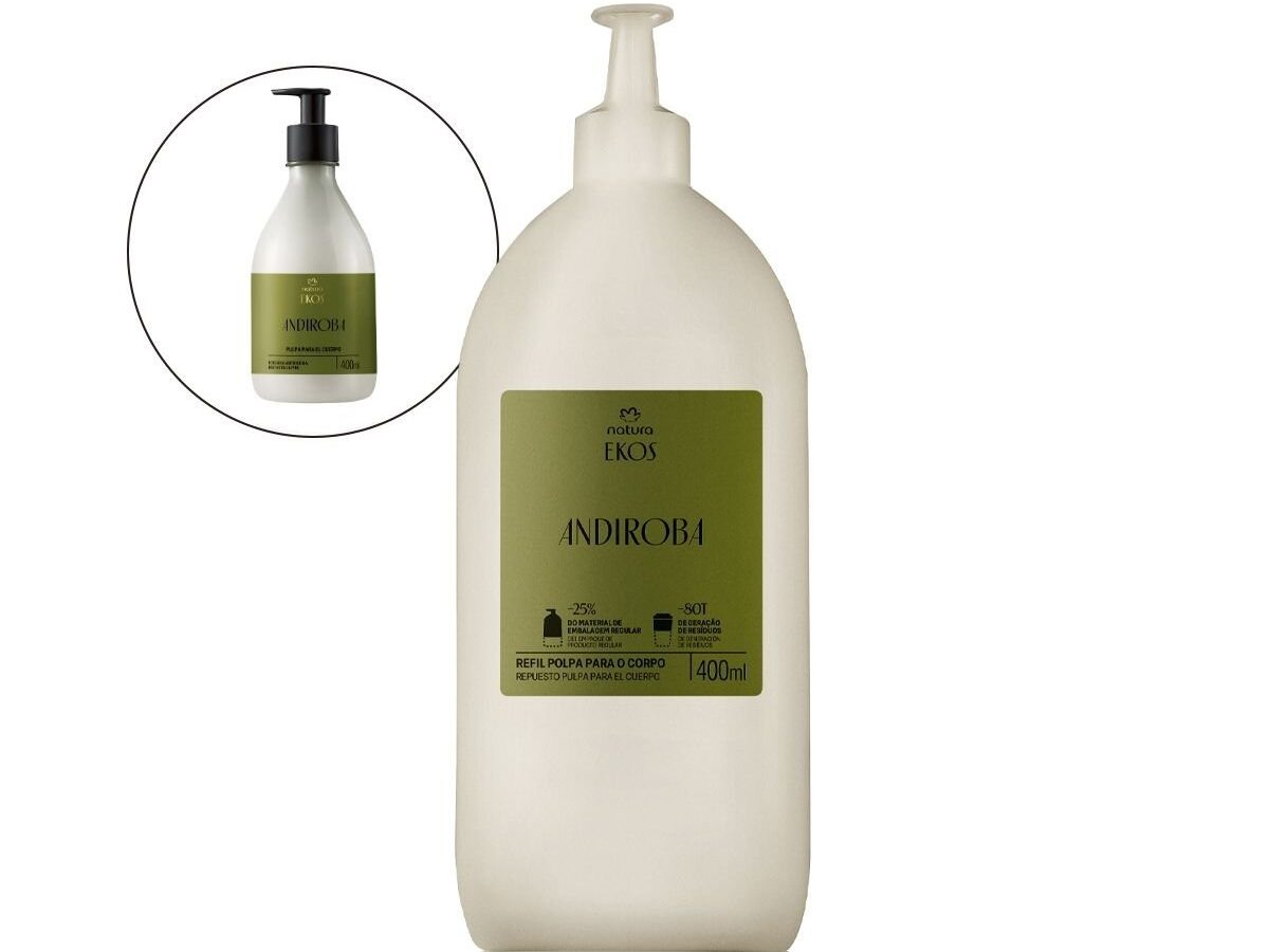 Repuesto Crema Hidratante Corporal Ekos Andiroba 400 ml