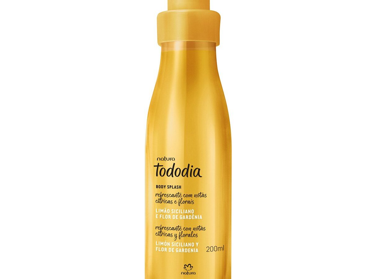 Body Splash Limón Siciliano Y Flor de Gardenia Tododia Natura 200 ml