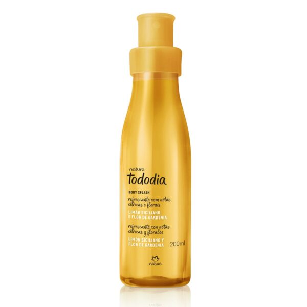 Body Splash Limón Siciliano Y Flor de Gardenia Tododia Natura 200 ml