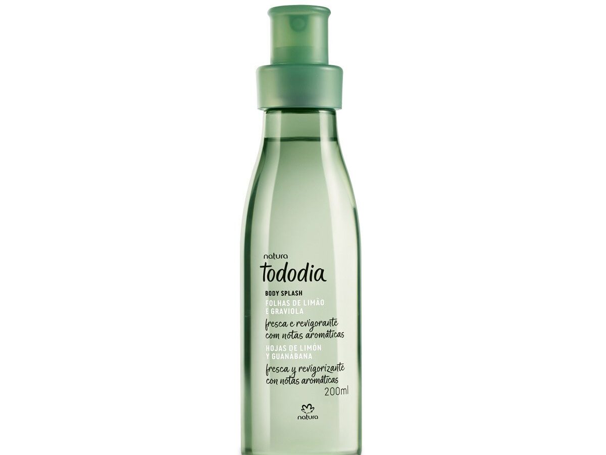 Body Splash Hojas De Limón Y Guanábana Tododia Natura 200 ml