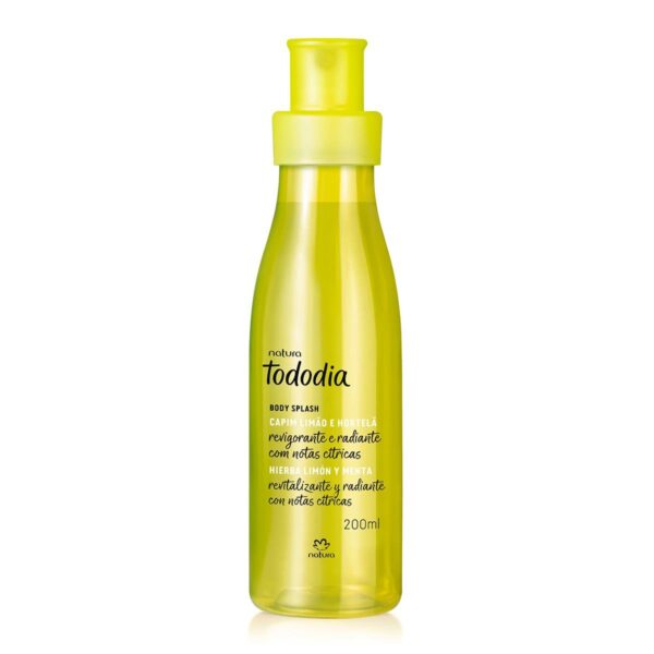 Body Splash Hierba de Limón y Menta Tododia Natura 200 ml
