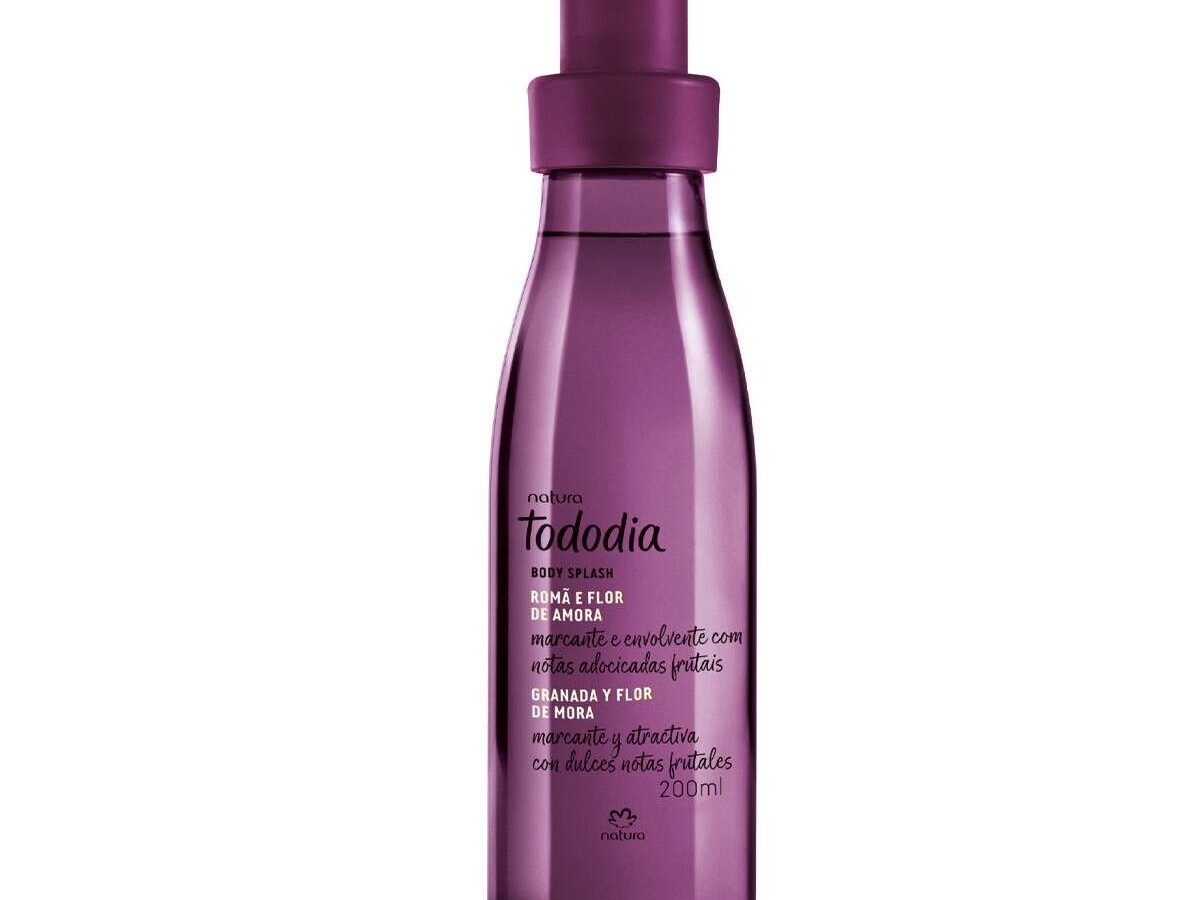 Body Splash Granada Y Flor De Mora Natura 200 ml