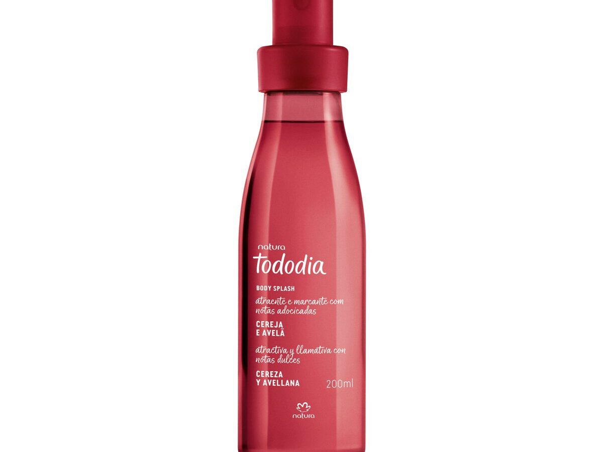 Body Splash Cereza Y Avellana Tododia Natura 200 ml