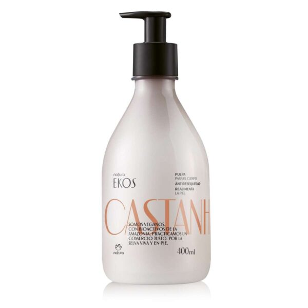 Pulpa Hidratante Corporal Ekos Castaña Natura 400ml