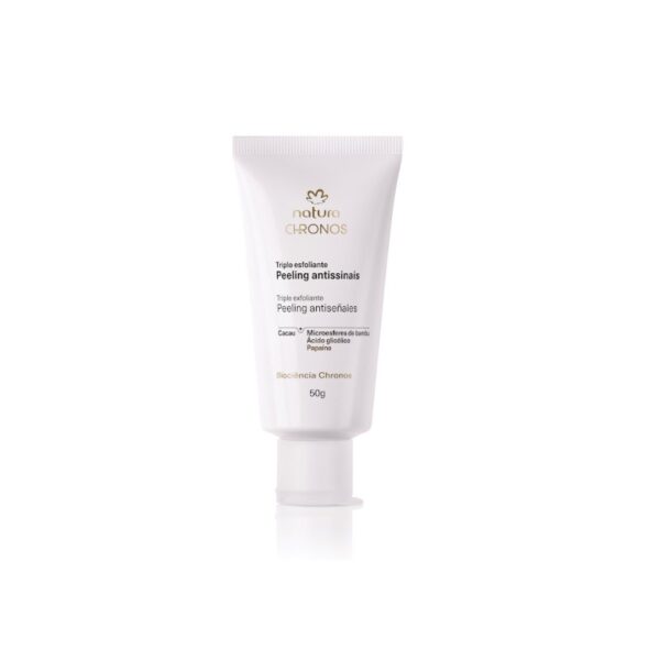 Triple exfoliante peeling antiseñales Chronos Natura 50g