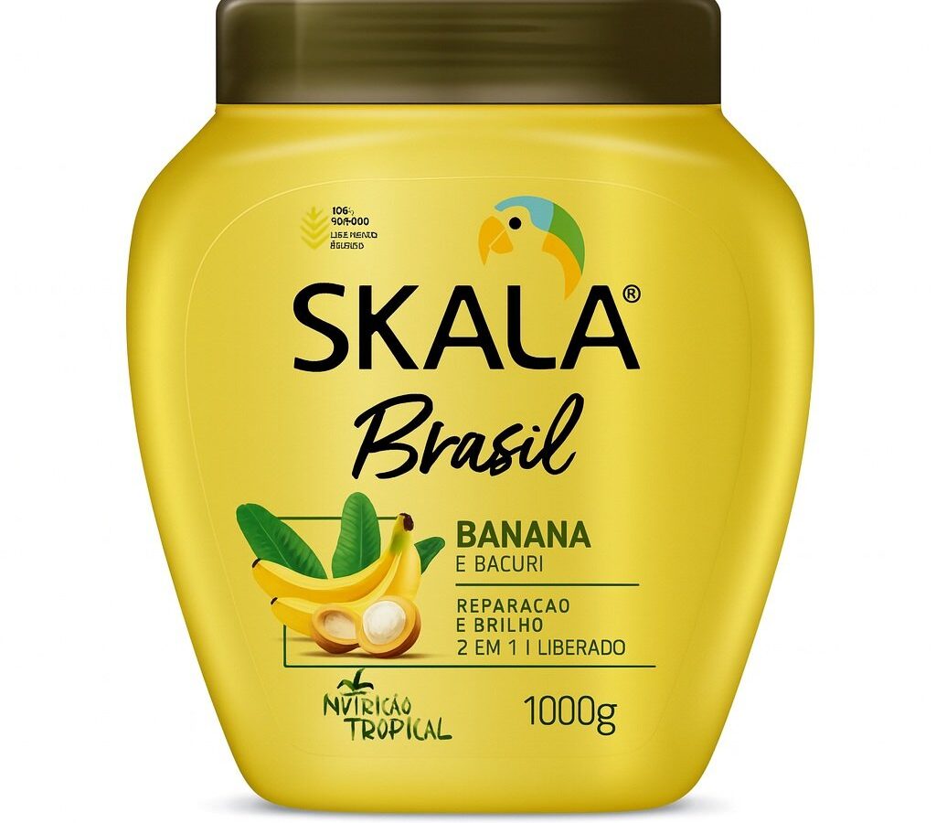 Skala Brasil Banana y Bacurí Tratamiento Intensivo Para El Cabello 1 kilo