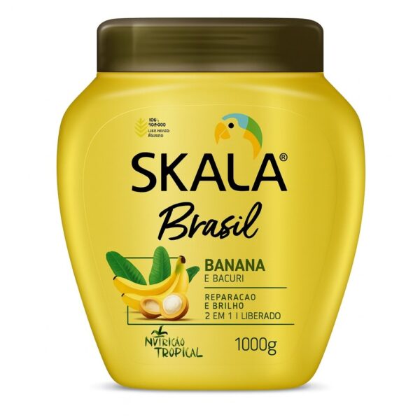 Skala Brasil Banana y Bacurí Tratamiento Intensivo Para El Cabello 1 kilo
