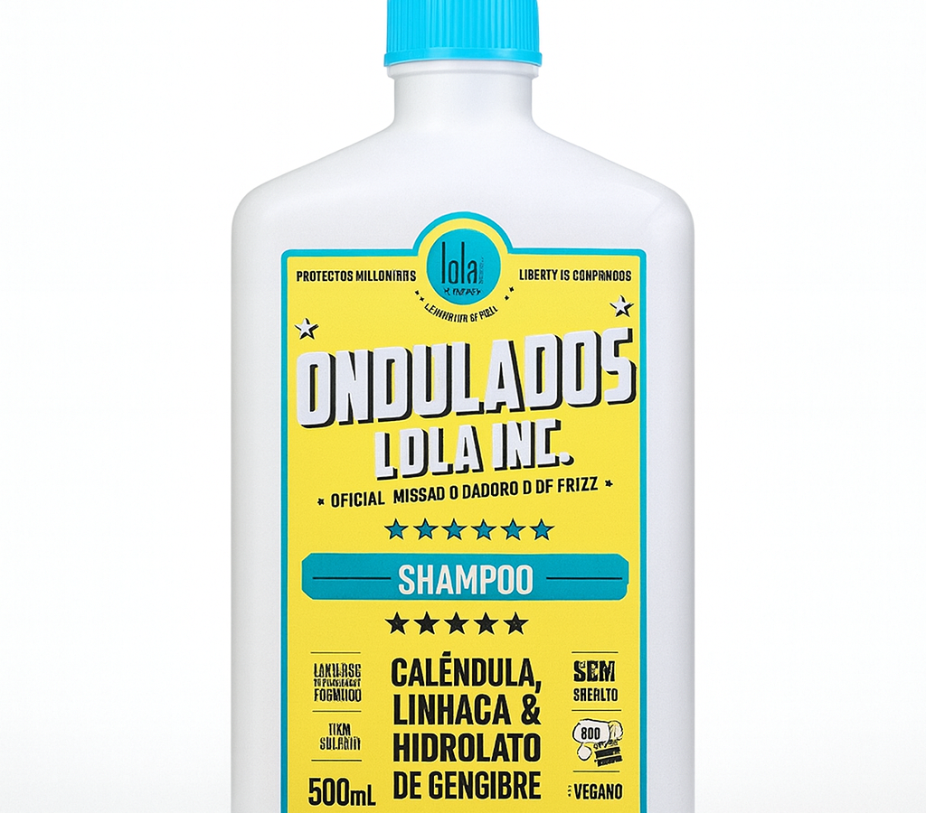 Shampoo Ondulados Lola Inc. Lola Cosmetics 500ml