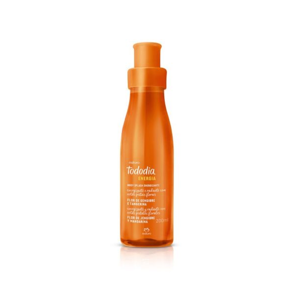 Body Splash Flor De Jengibre Y Mandarina Tododia Natura 200 ml