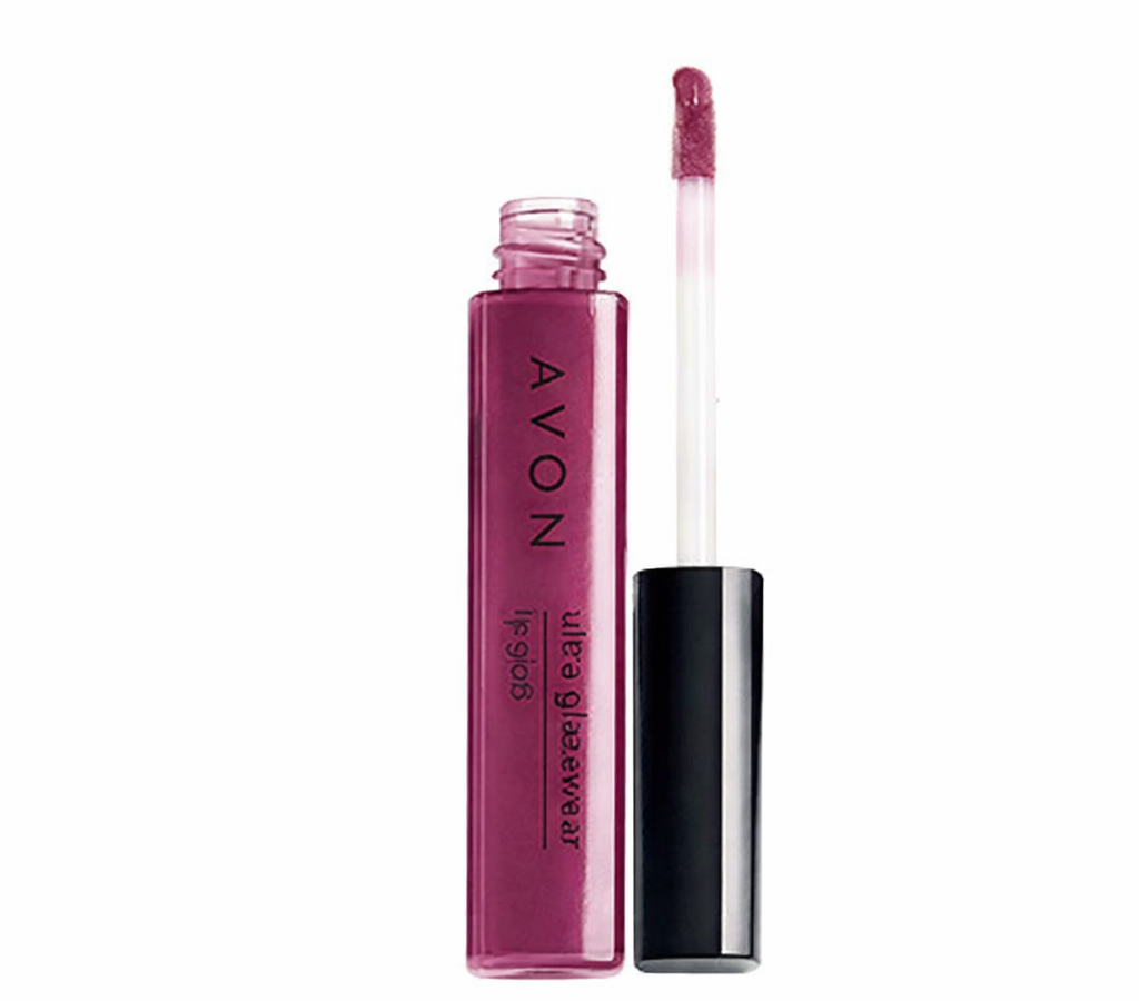 Gloss Labial Glazewear Avon Tono Intense Plum