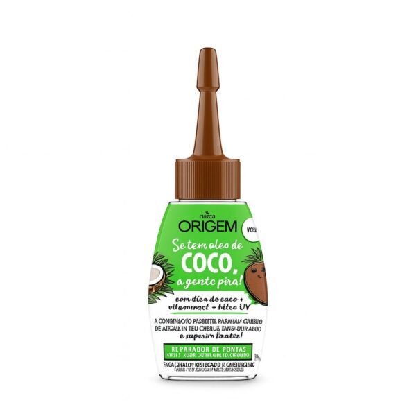 Óleo Reparador de Puntas Nazca Origem Aceite de Coco 30 ml