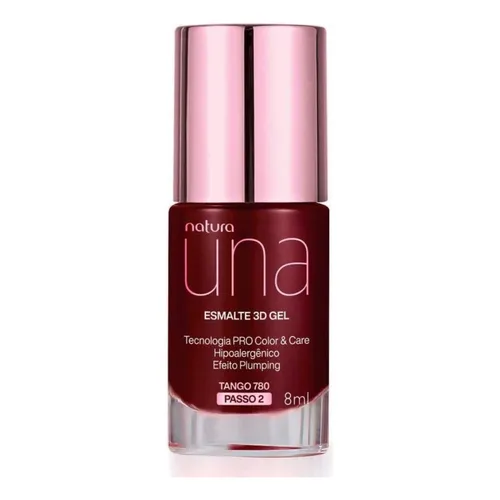 Esmalte 3D Gel Una 8 ml Tono Tango 780